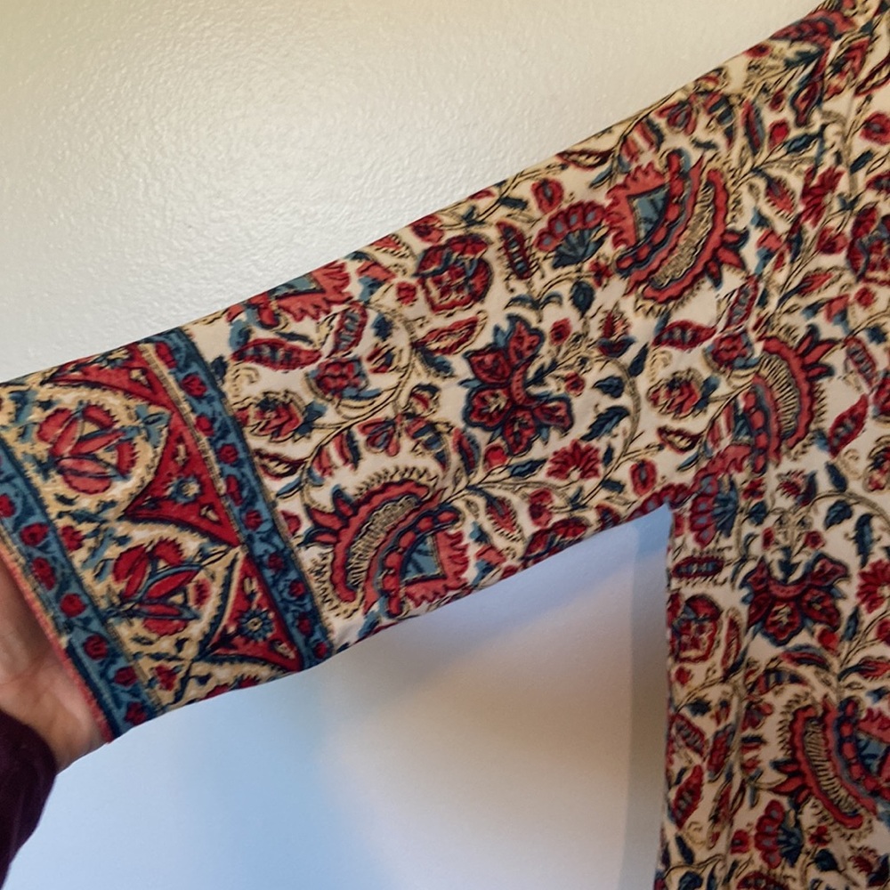 Lucky Women’s Komono Paisley print EUC Size M Cute, fun lightweight material - Picture 6 of 13